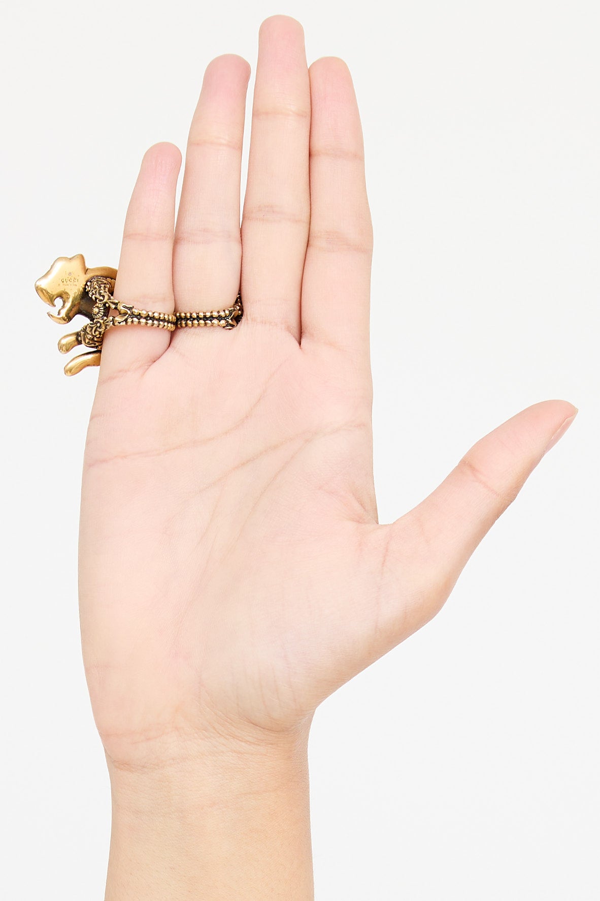 Gucci Crystal Double Ring