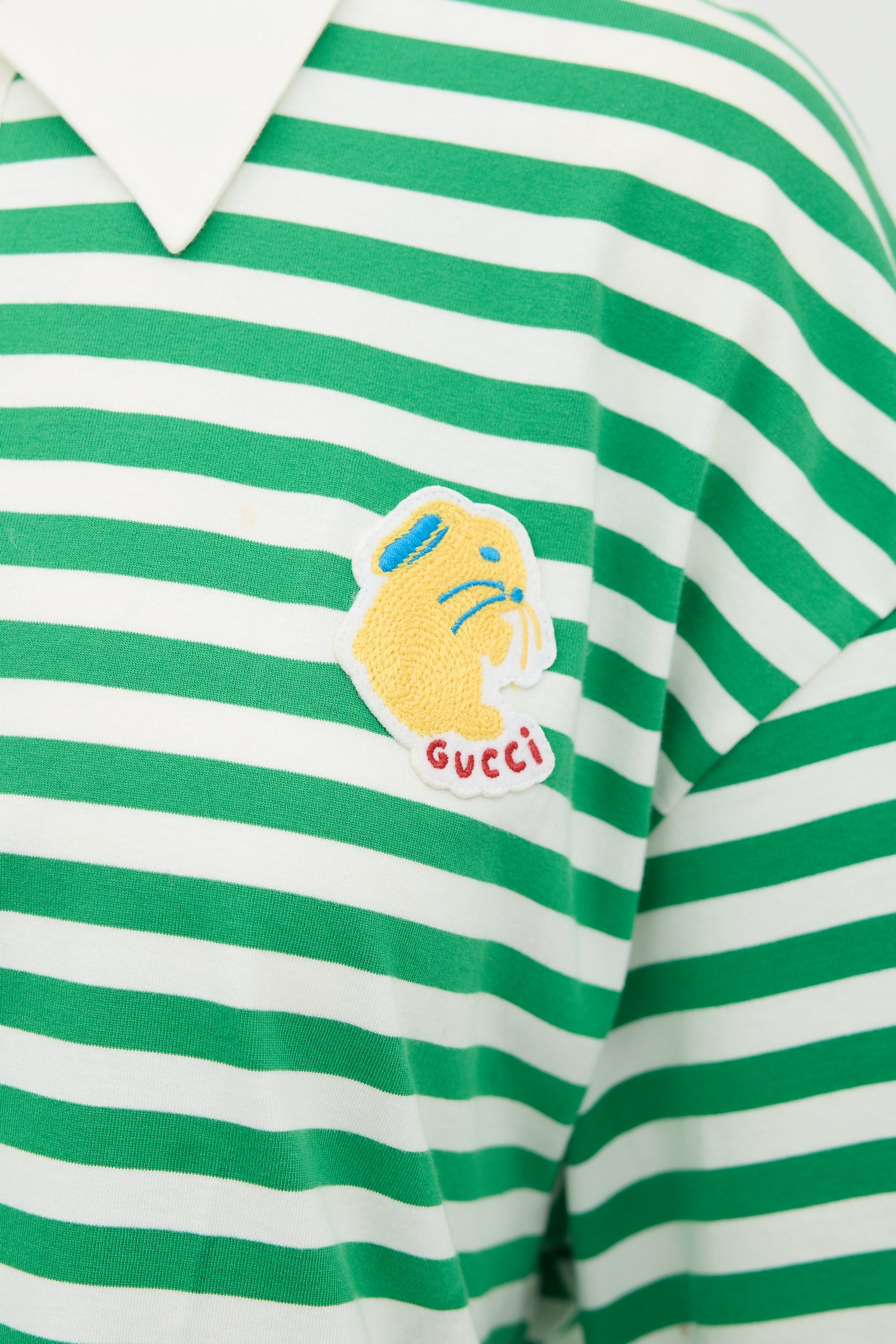 Gucci Stripe Logo Polo