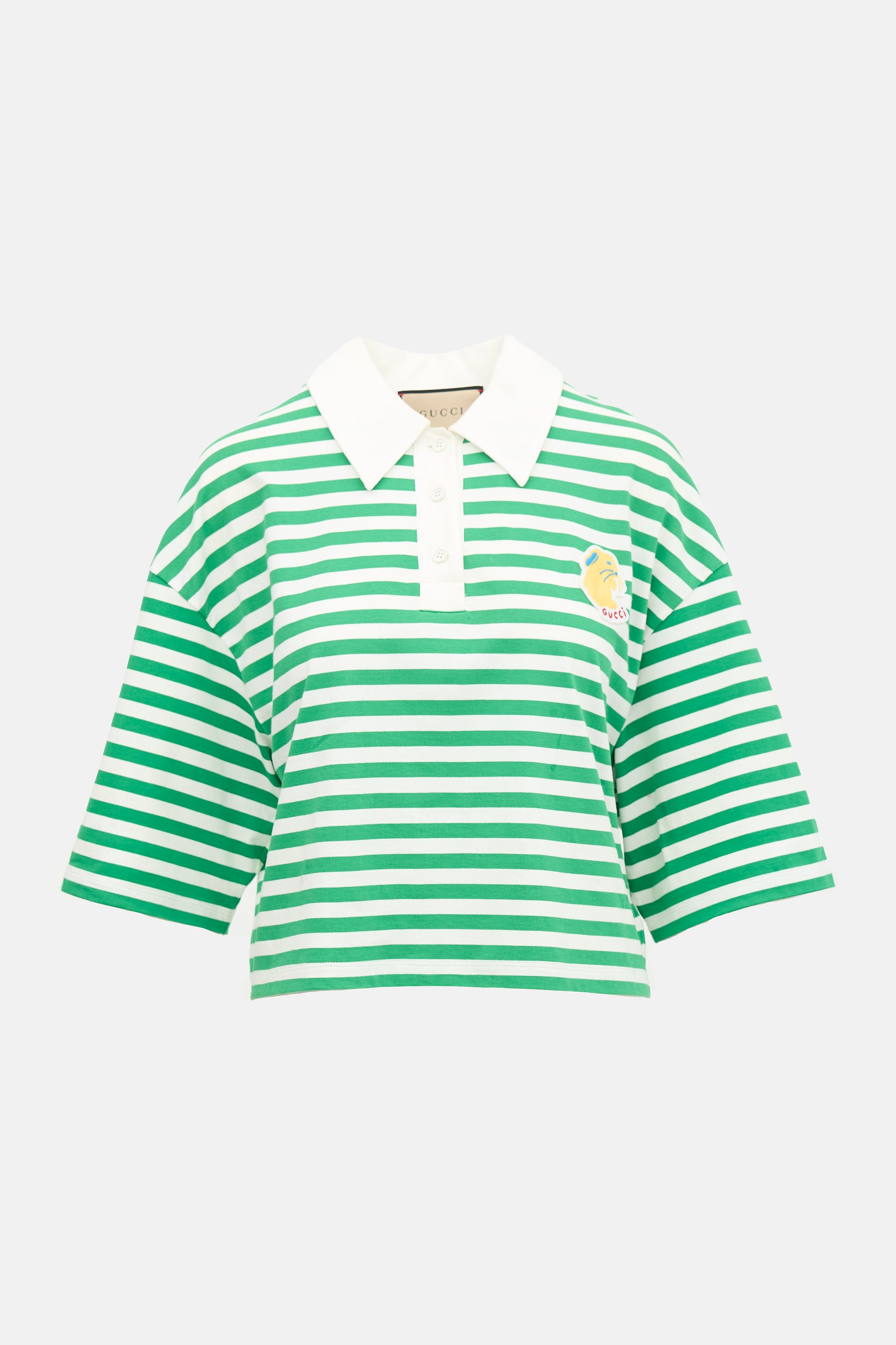Gucci Stripe Logo Polo