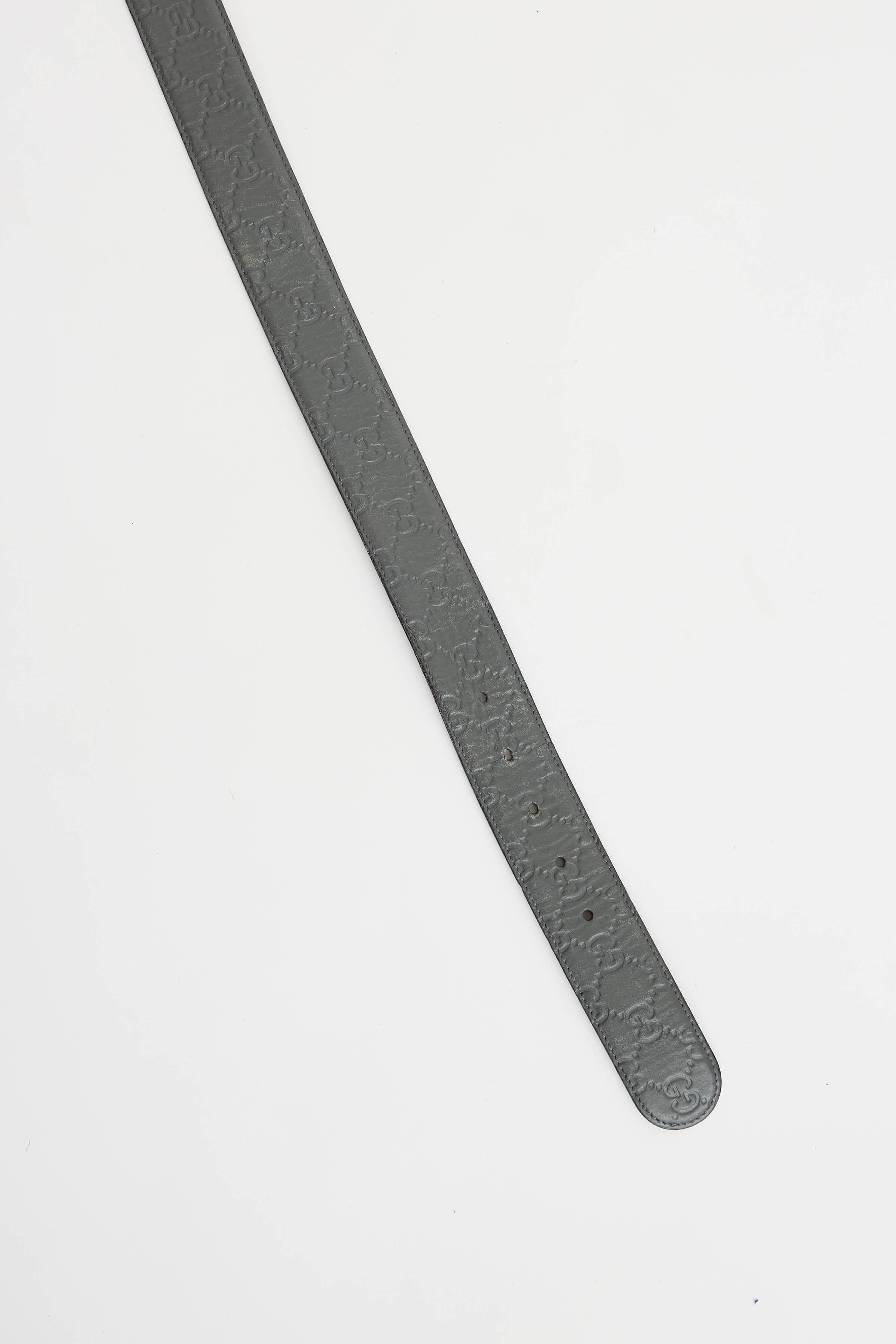 Gucci Interlocking GG Guccissima Belt