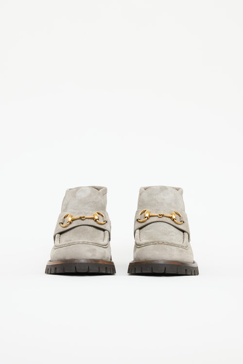 Gucci Suede Sylke Boot