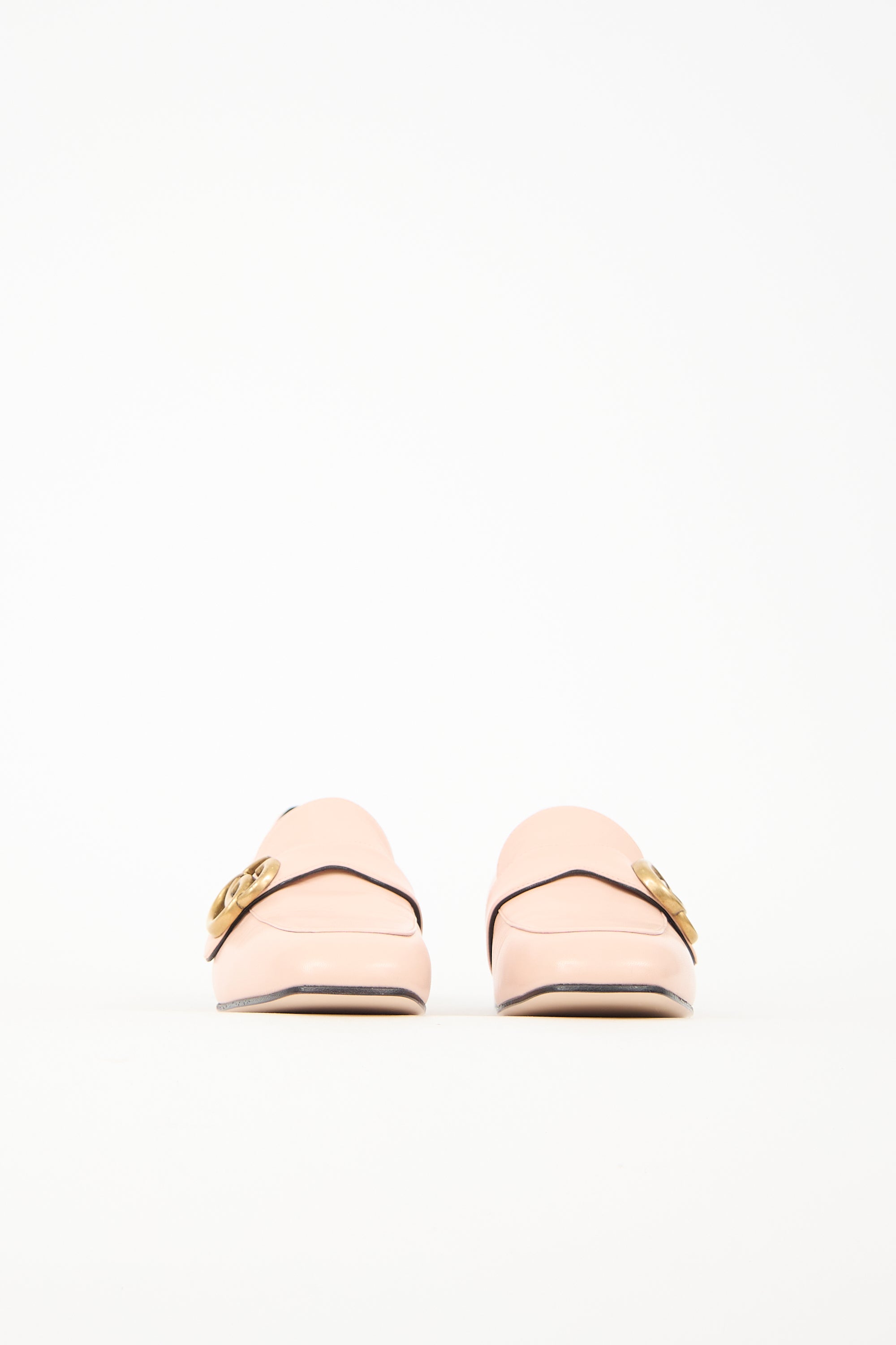 Gucci Leather GG Marmont Loafer