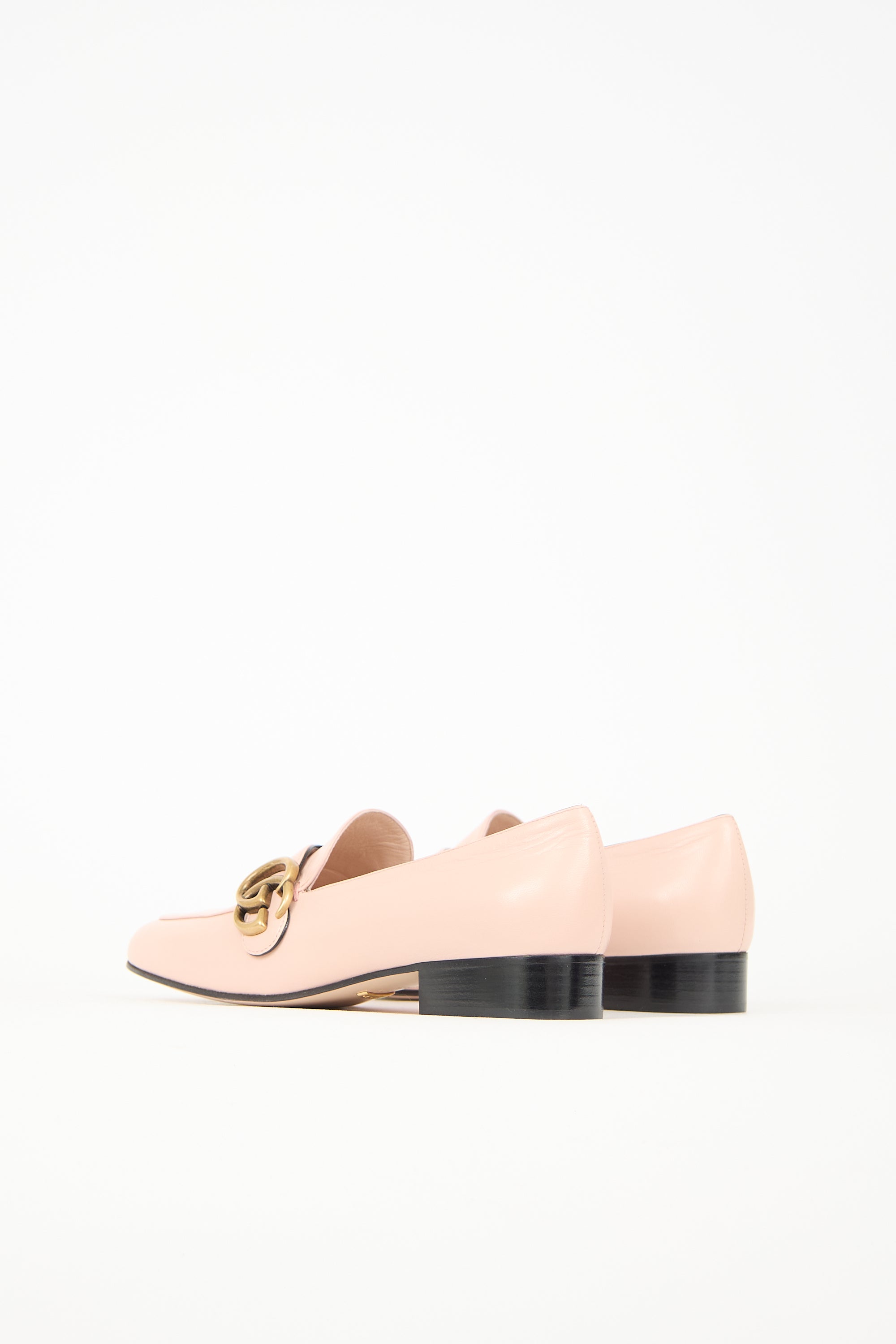 Gucci Leather GG Marmont Loafer
