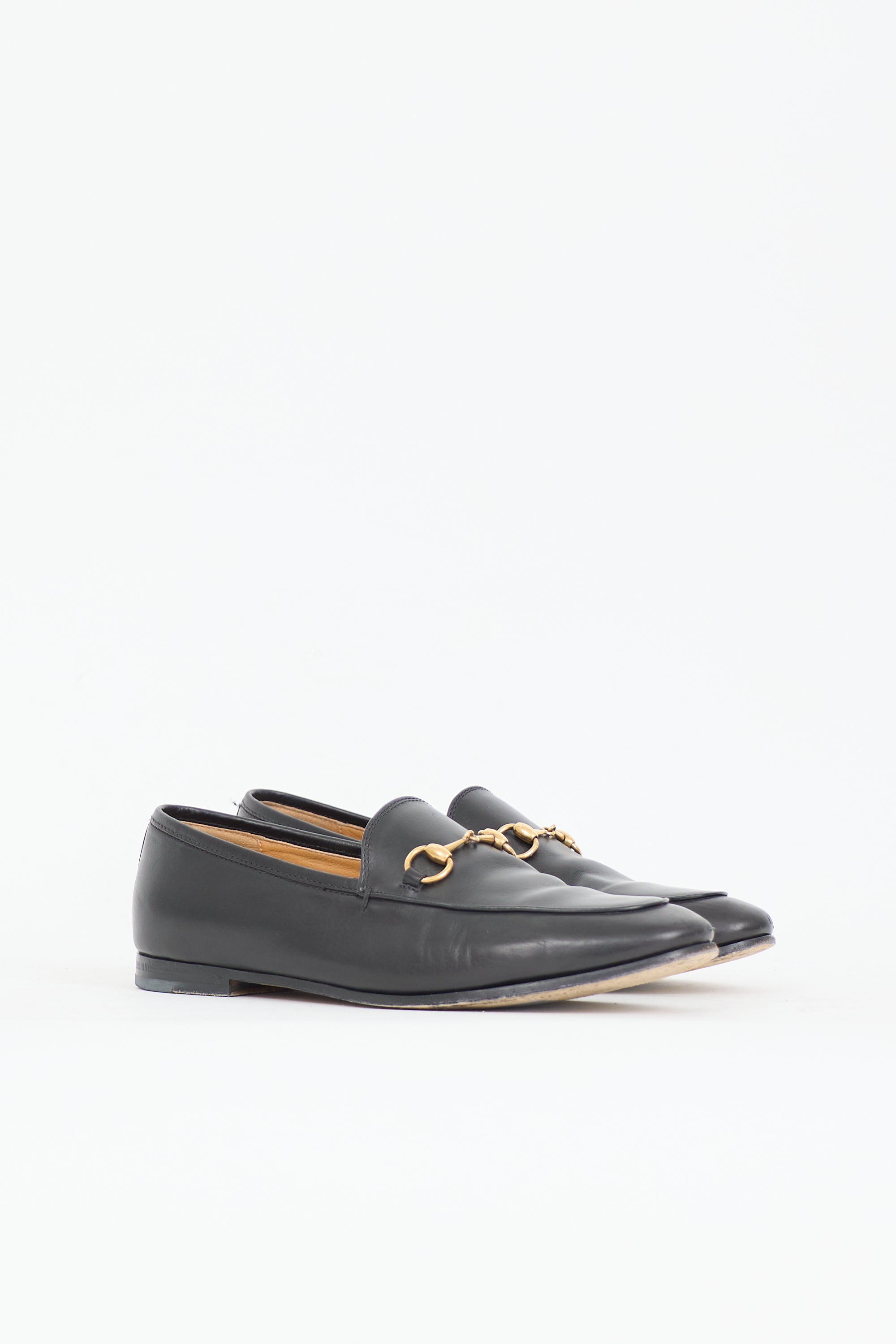 Gucci Leather Jordaan Loafer