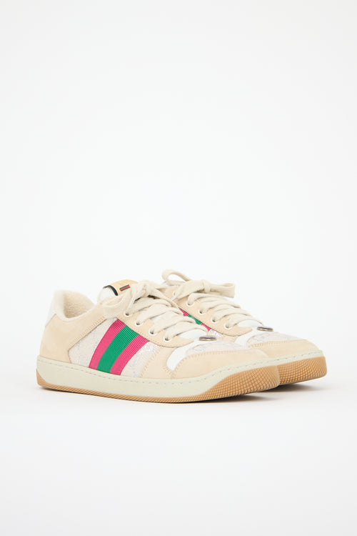Gucci Lamé GG Screener Sneaker