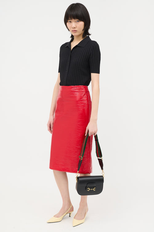 Gucci Leather 1955 Shoulder Bag