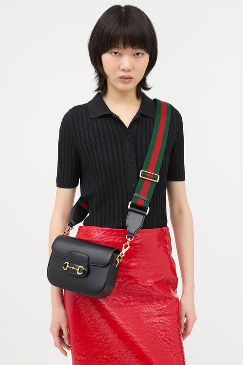 Gucci Leather 1955 Shoulder Bag