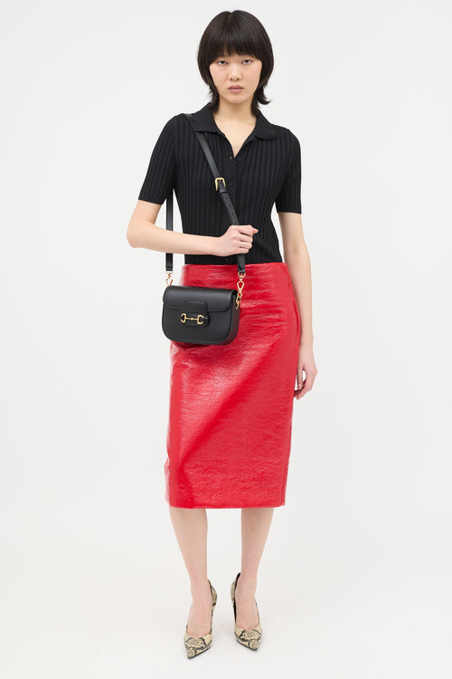 Gucci Leather 1955 Shoulder Bag