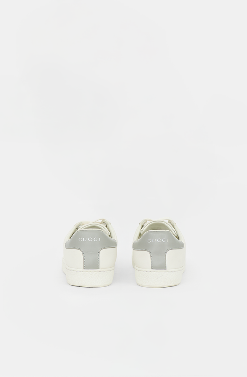 Gucci Leather Ace Perforated GG Sneaker