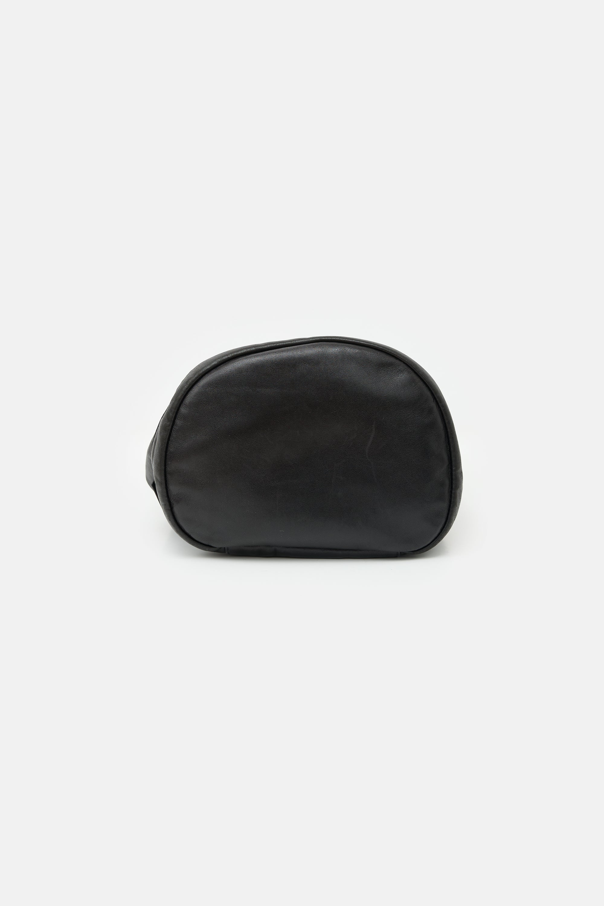 Gucci Leather Drawstring Bag