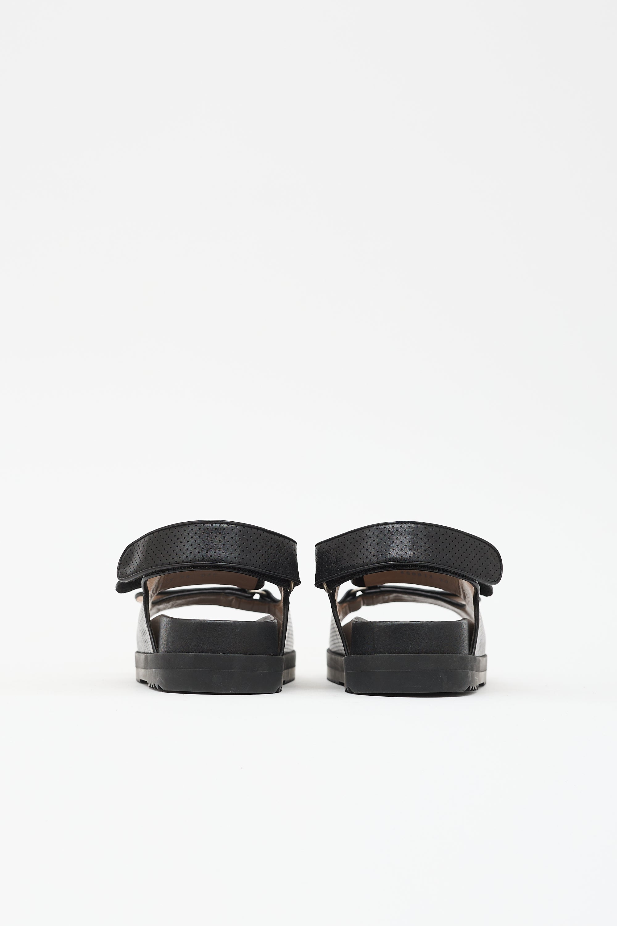 Gucci Leather GG Dad Sandal