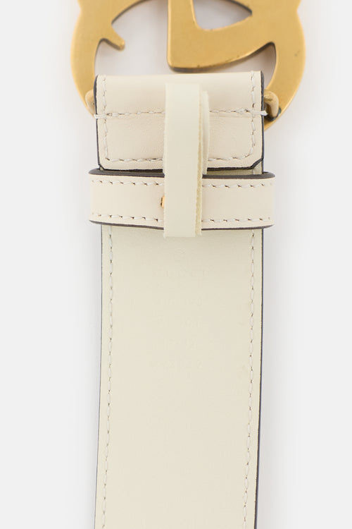 Gucci Leather GG Marmont Belt