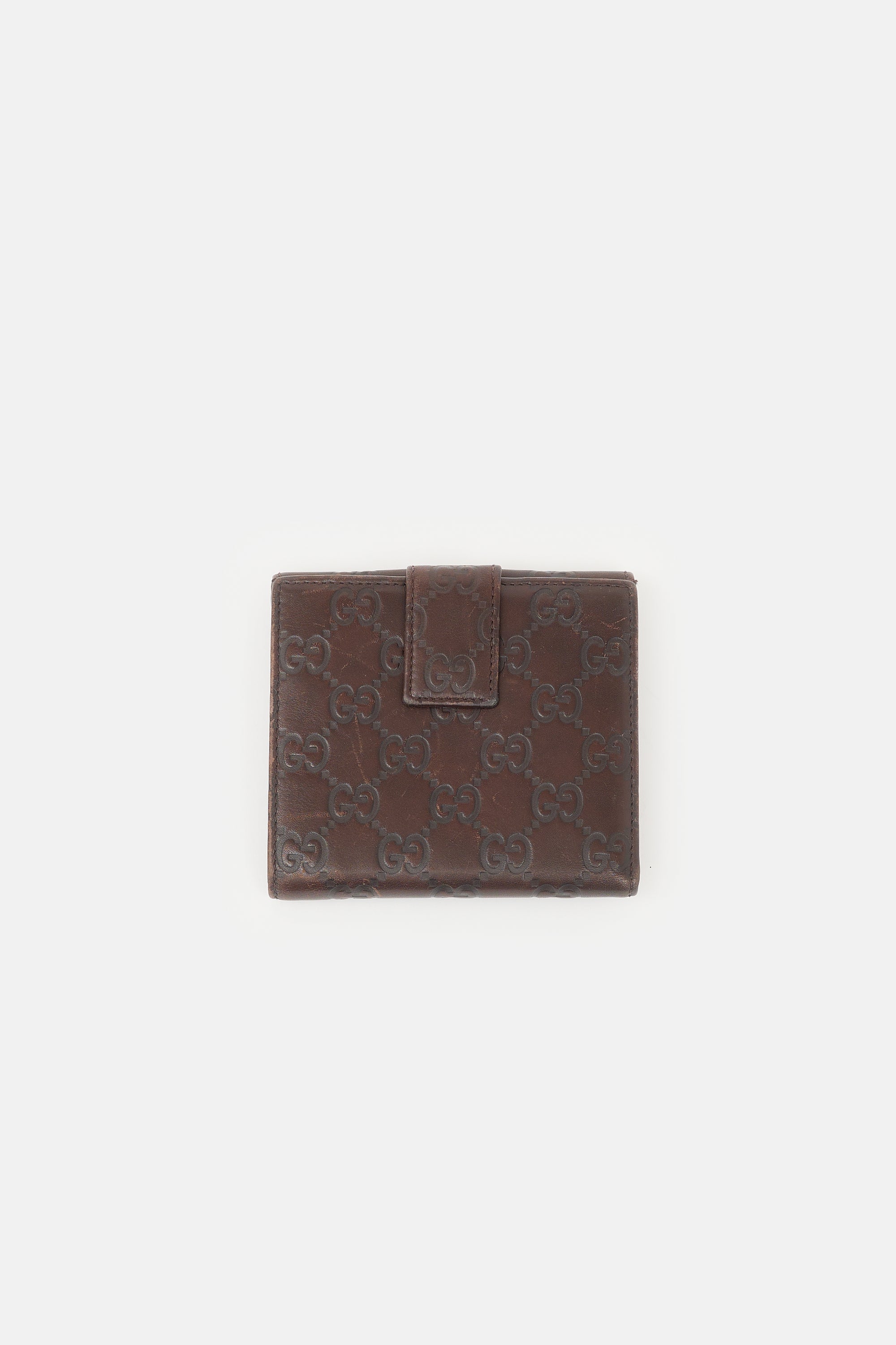 Gucci Leather Guccissima Wallet