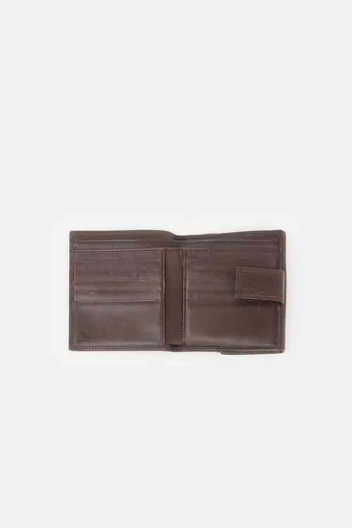 Gucci Leather Guccissima Wallet
