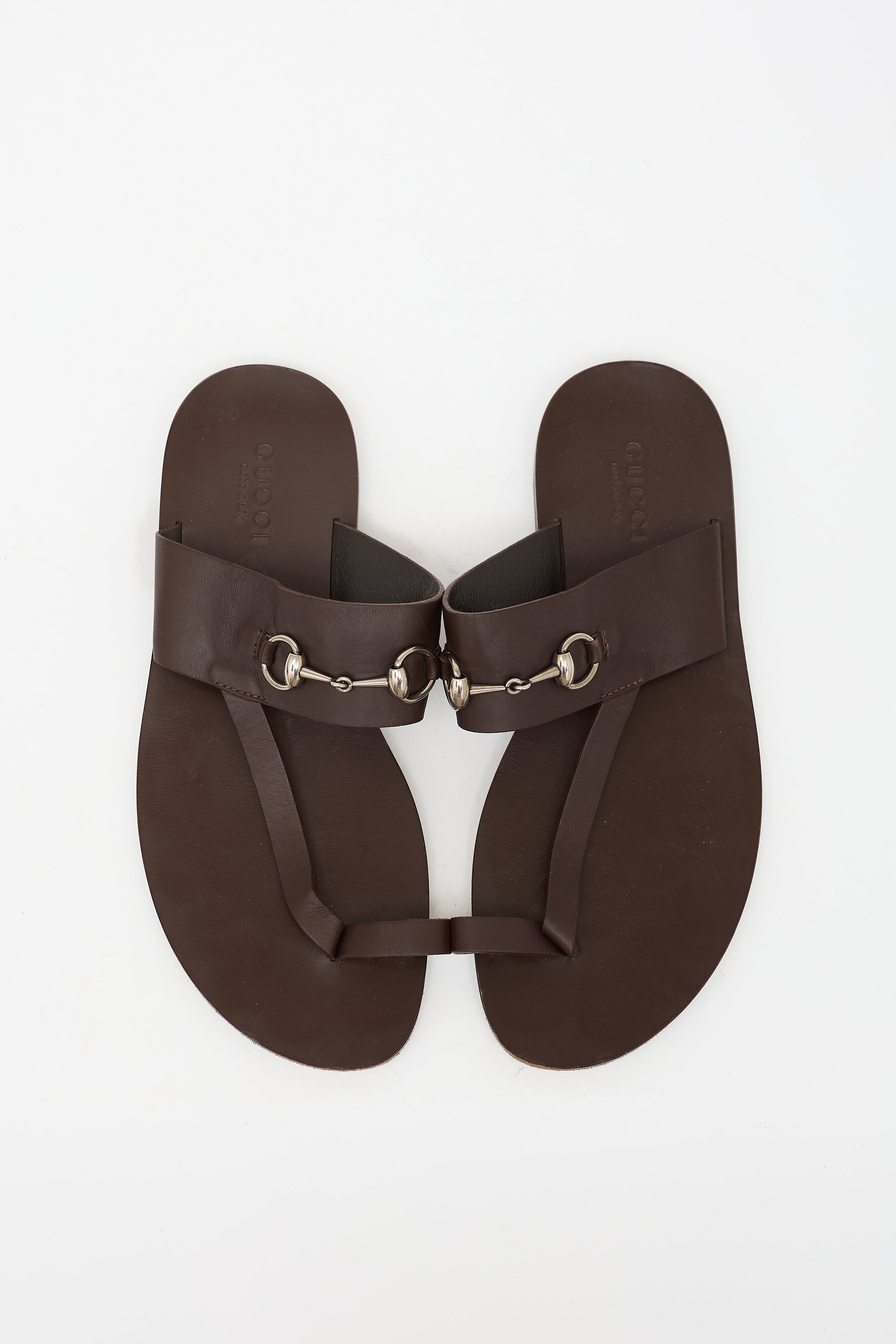 Gucci Leather Hardware Sandal