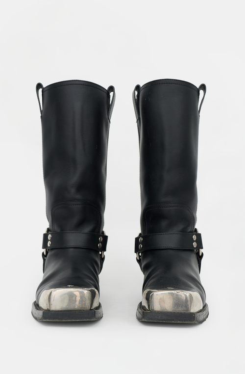 Gucci Leather Harness Boot