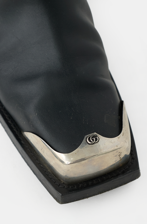 Gucci Leather Harness Boot