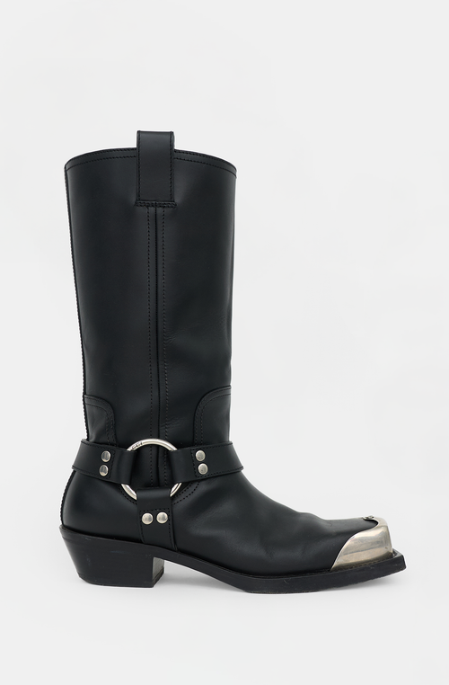 Gucci Leather Harness Boot