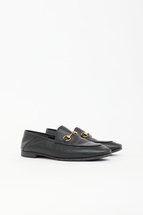 Gucci Leather Jordaan Loafer