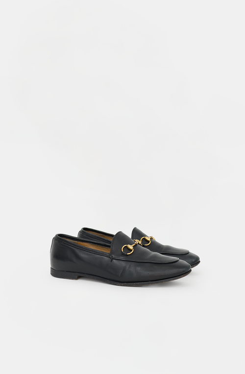 Gucci Leather Jordaan Loafer