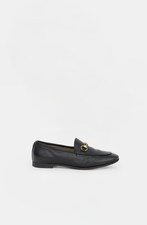 Gucci Leather Jordaan Loafer