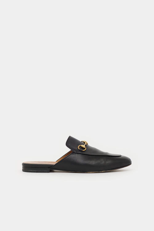 Gucci Leather Princetown  Mule