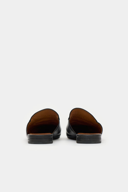 Gucci Leather Princetown  Mule