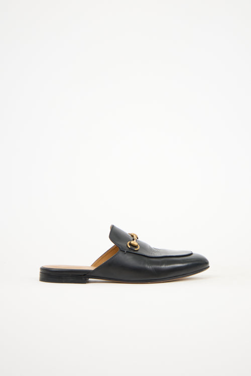 Gucci Leather Princetown Mule