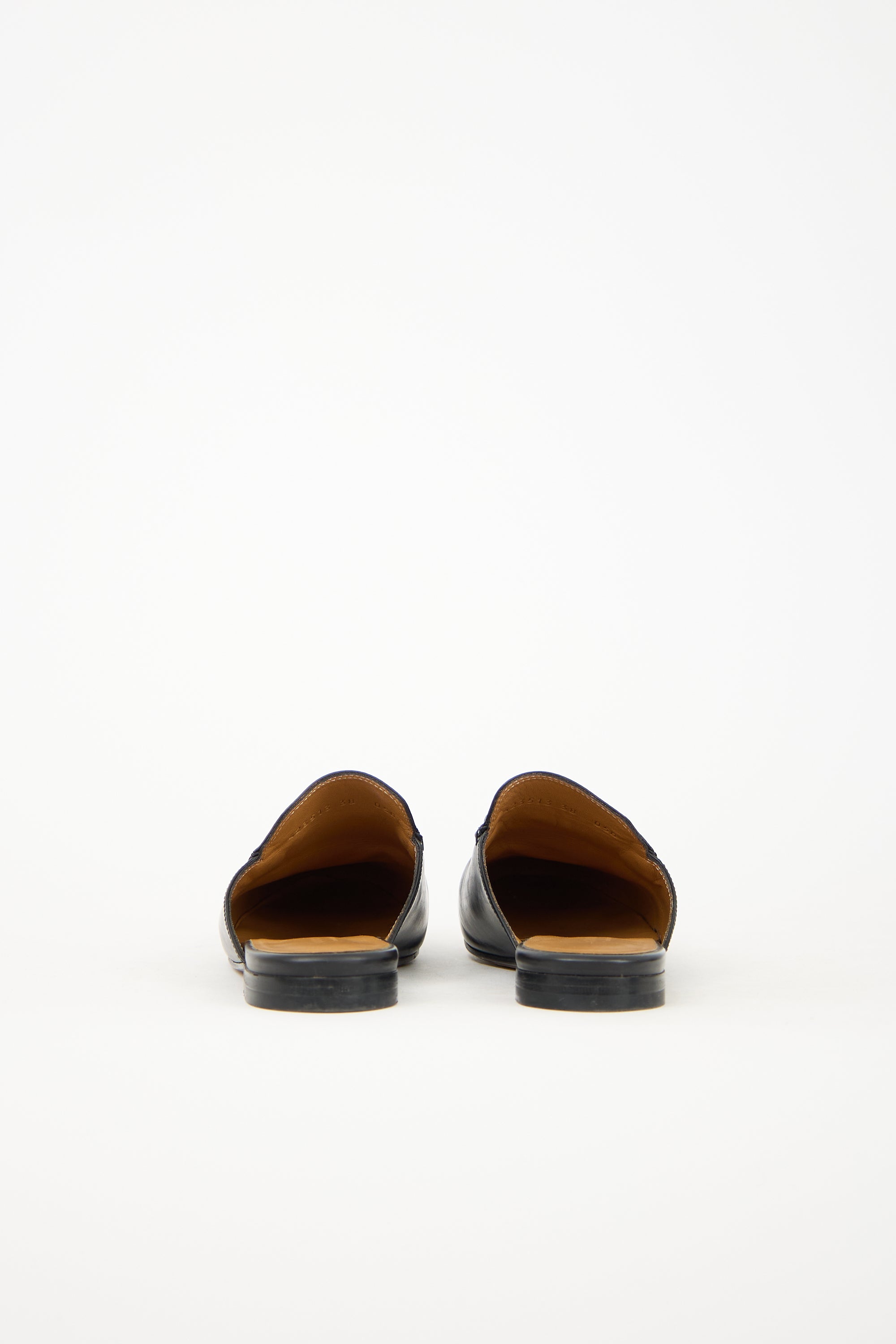 Gucci Leather Princetown Mule
