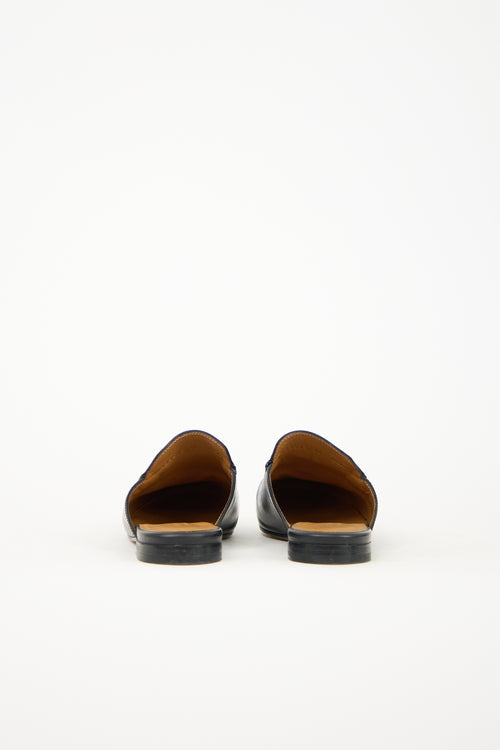 Gucci Leather Princetown Mule