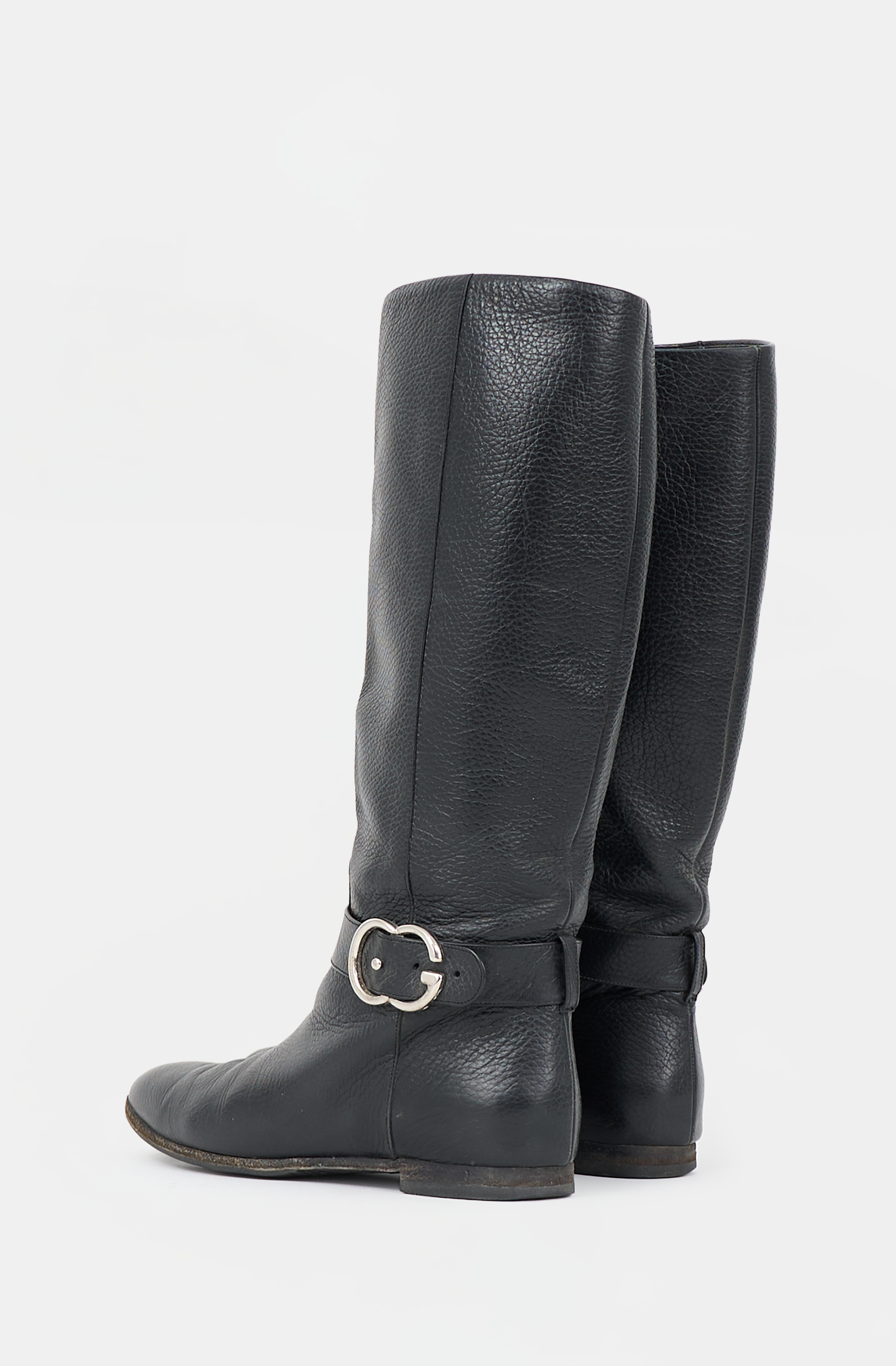Gucci Leather Riding Boot