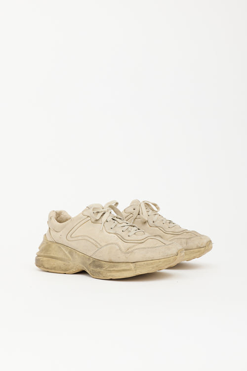 Gucci Leather Rython Sneaker