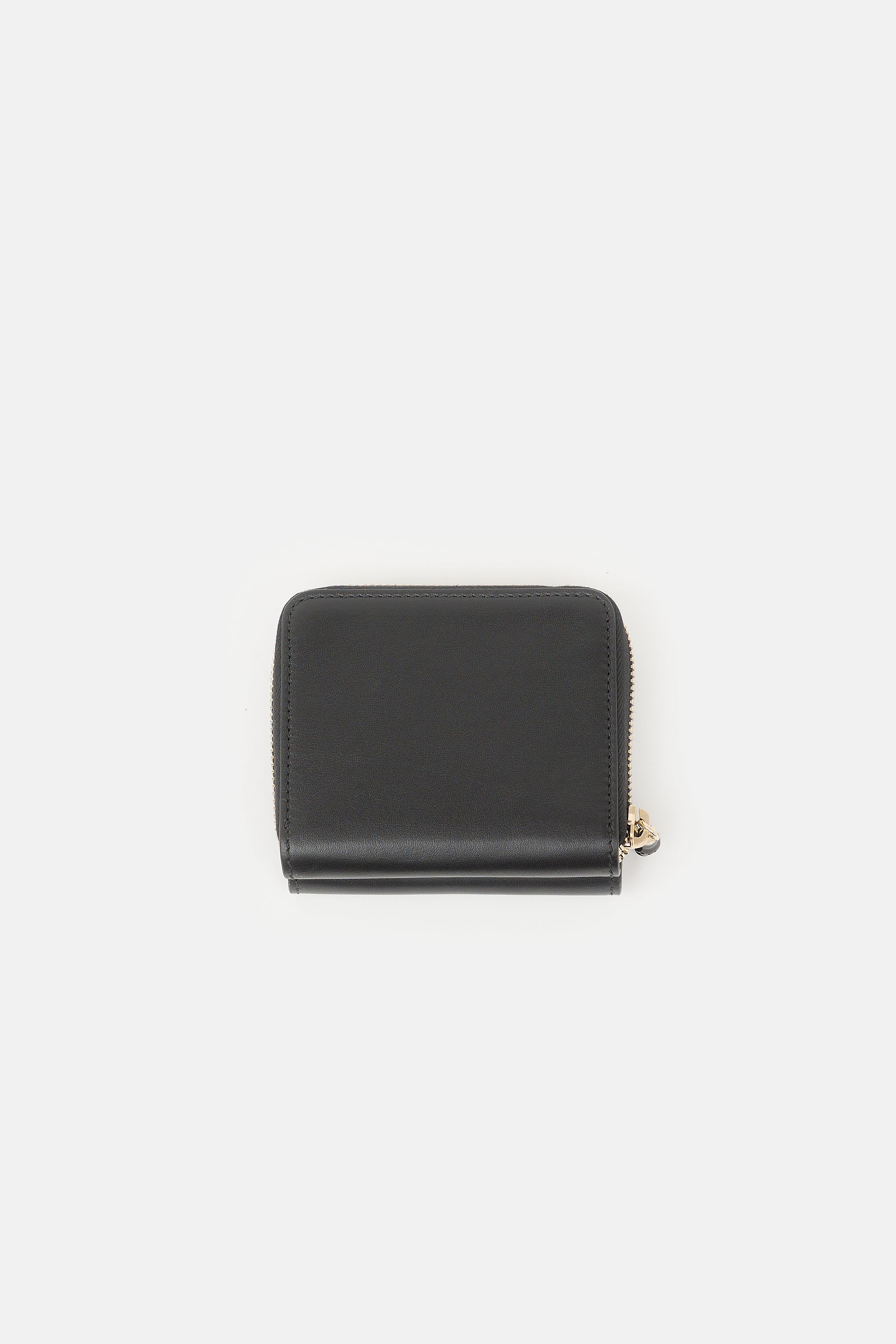 Gucci Leather Small Bamboo Wallet