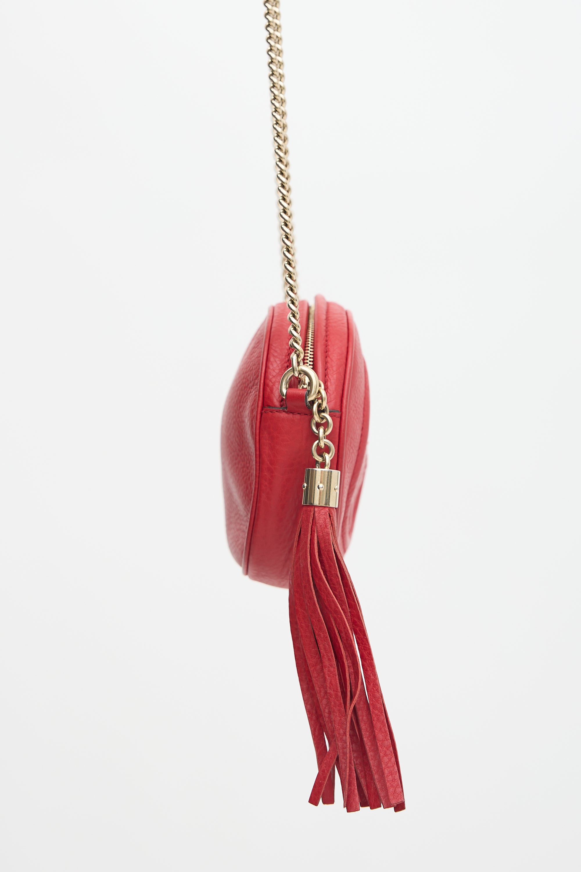 Gucci Leather Soho Mini Chain Bag
