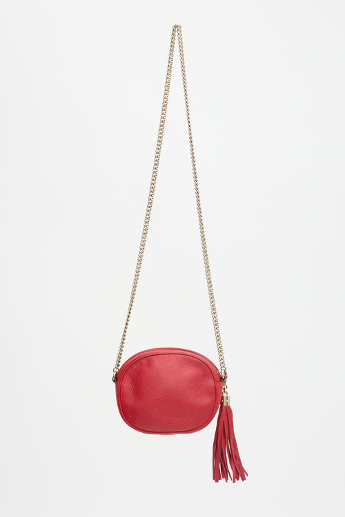 Gucci Leather Soho Mini Chain Bag