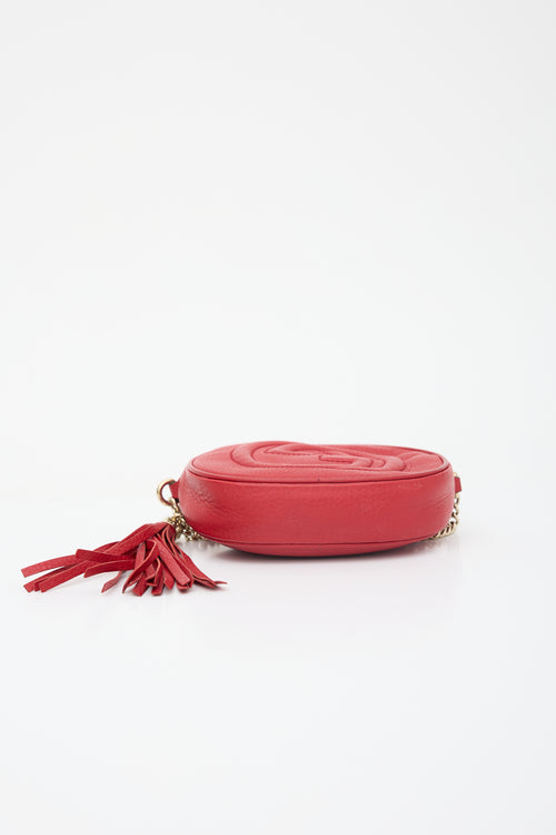 Gucci Leather Soho Mini Chain Bag