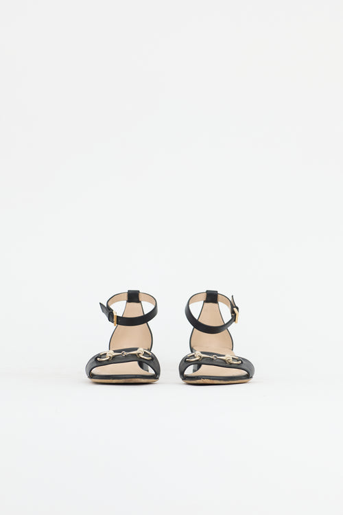 Gucci Leather Ankle Strap Sandal