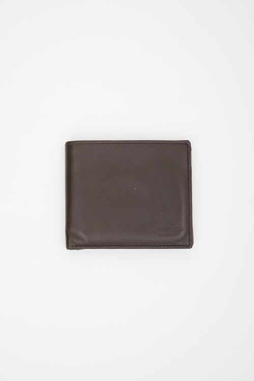 Gucci Leather Bifold Wallet