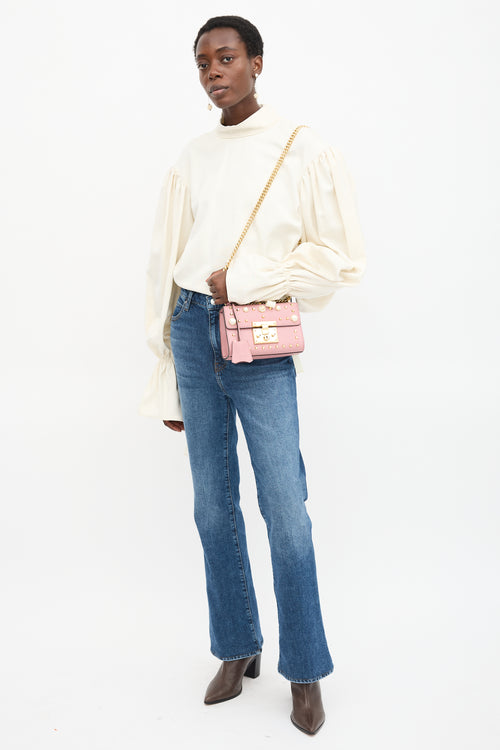 Gucci Leather Padlock Bag