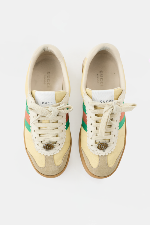 Gucci Leather G74 Sneaker
