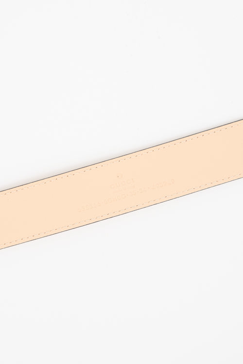 Gucci Leather G Belt
