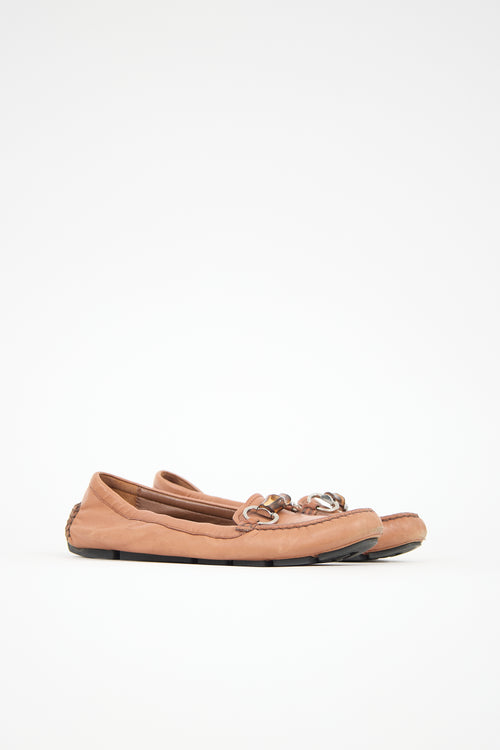 Gucci Leather Hardware Loafer