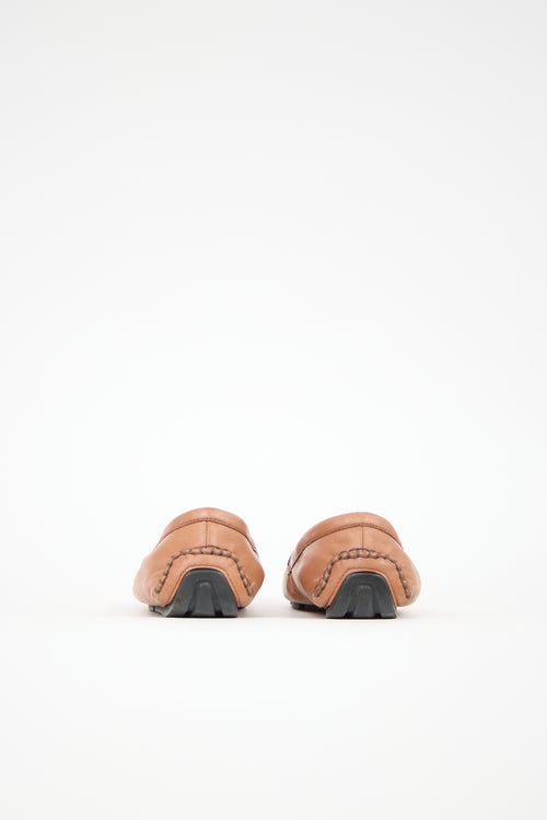 Gucci Leather Hardware Loafer
