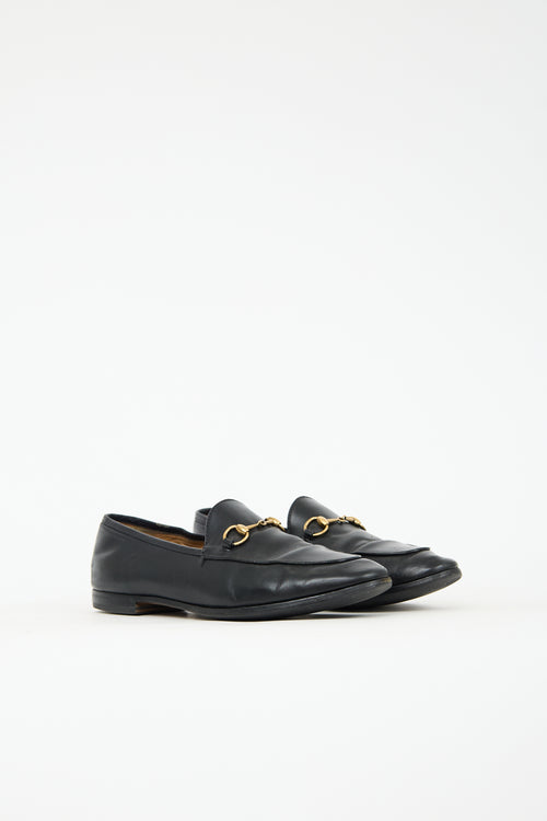 Gucci Leather Jordaan Loafer