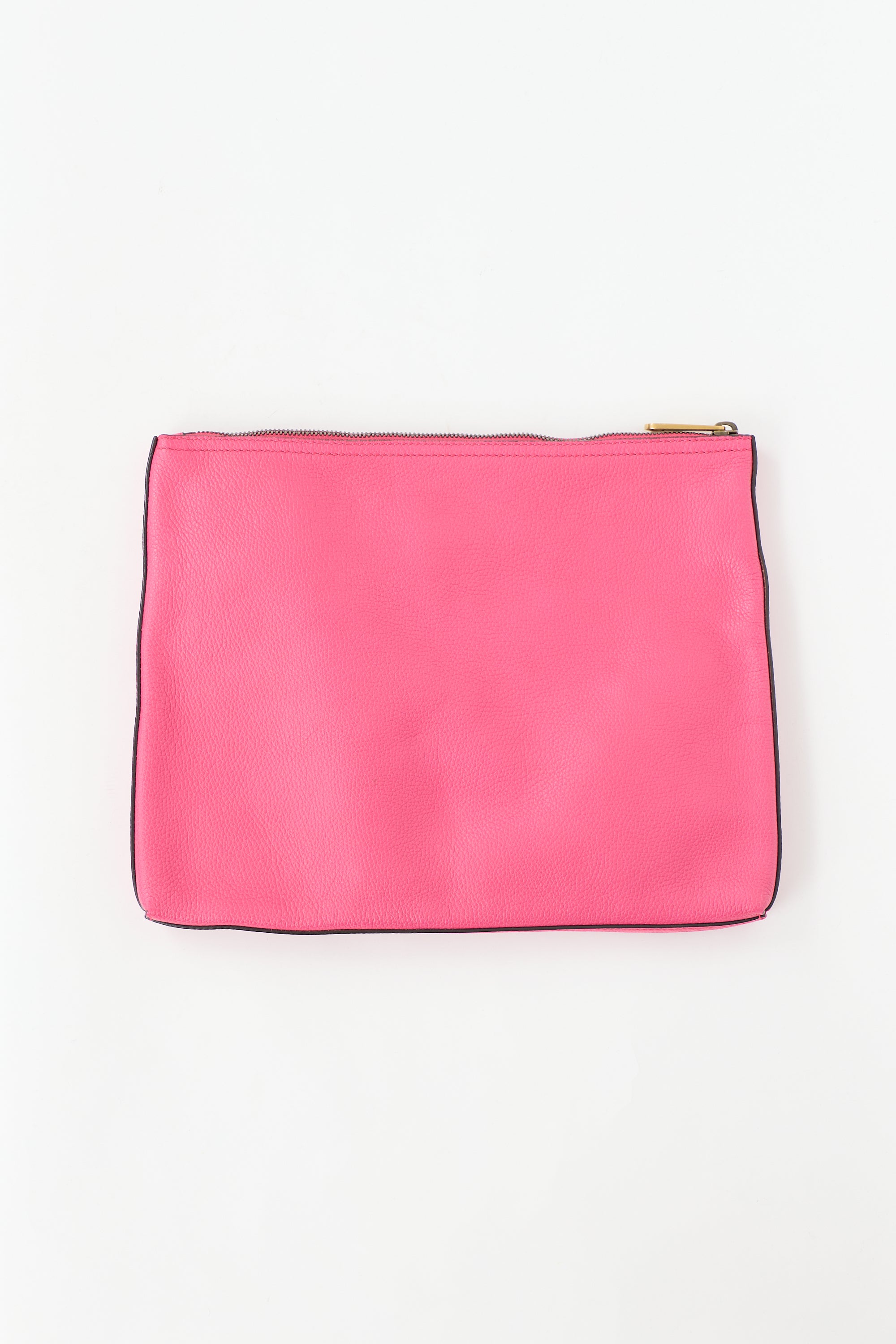 Gucci Leather Logo Portfolio Clutch