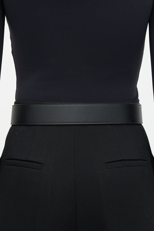 Gucci Leather Marmont GG Buckle Belt