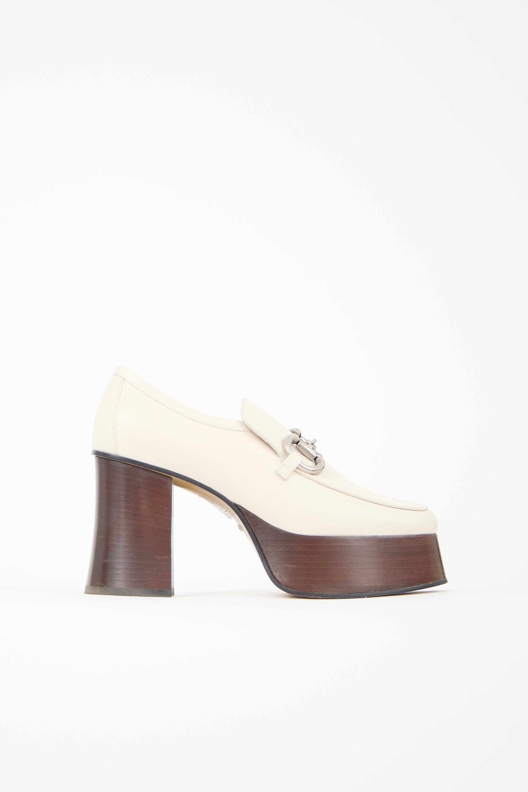 Gucci Leather Platform Loafer