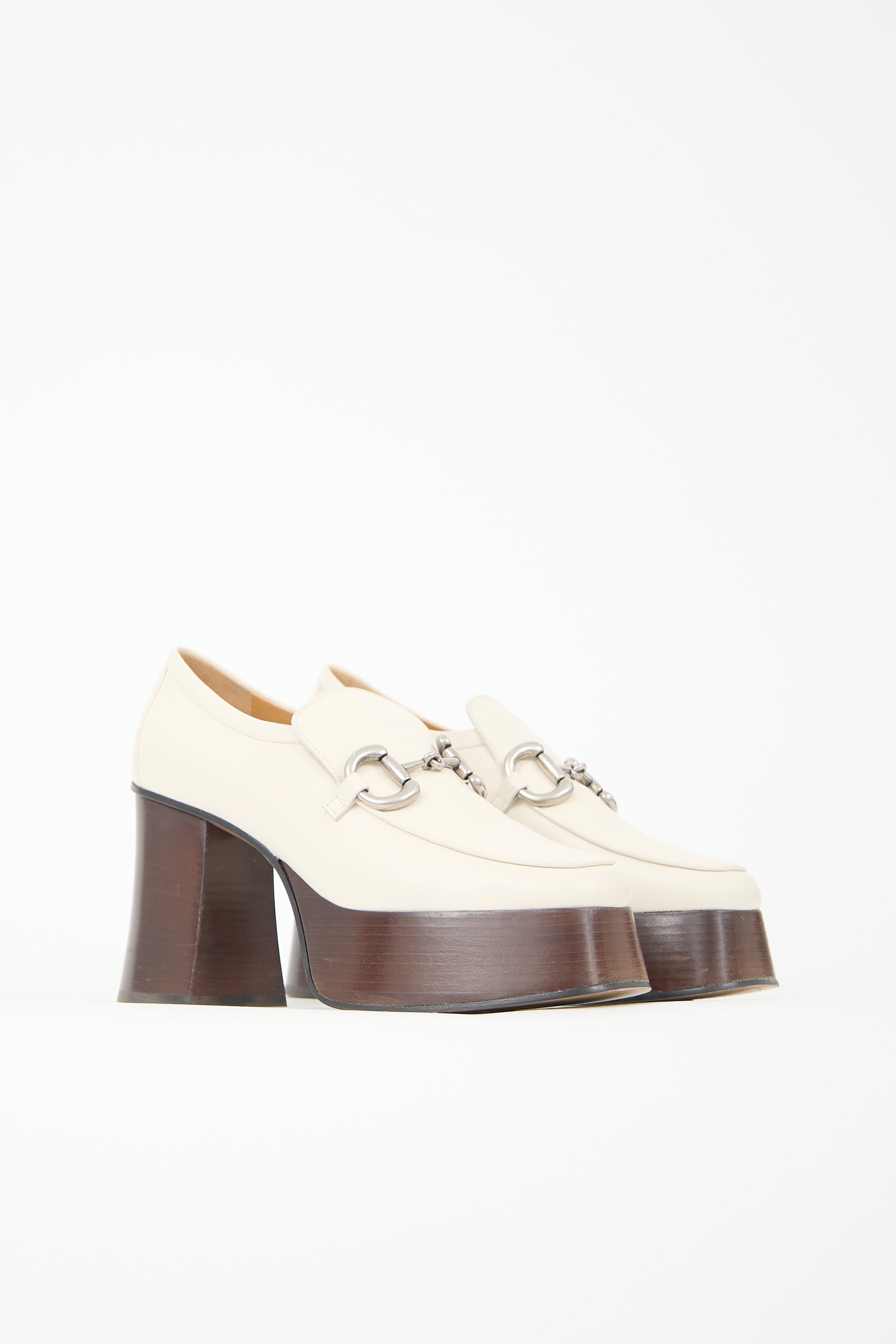 Gucci Leather Platform Loafer