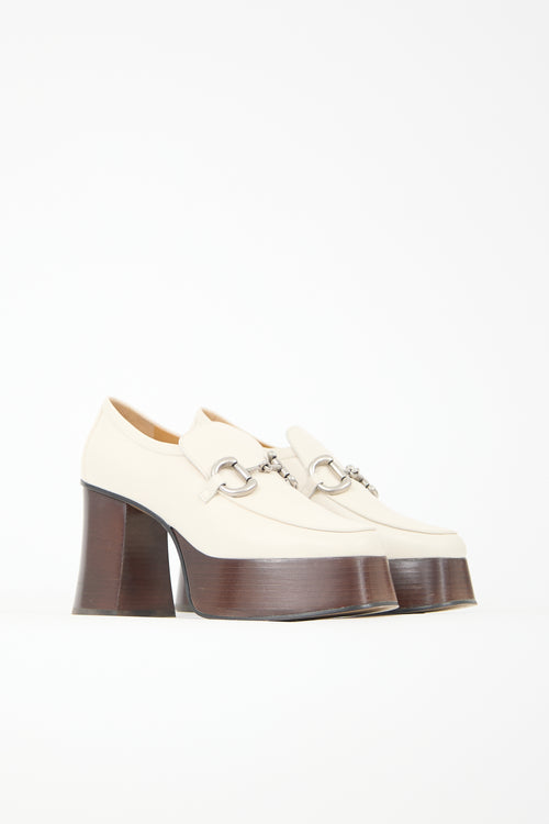 Gucci Leather Platform Loafer
