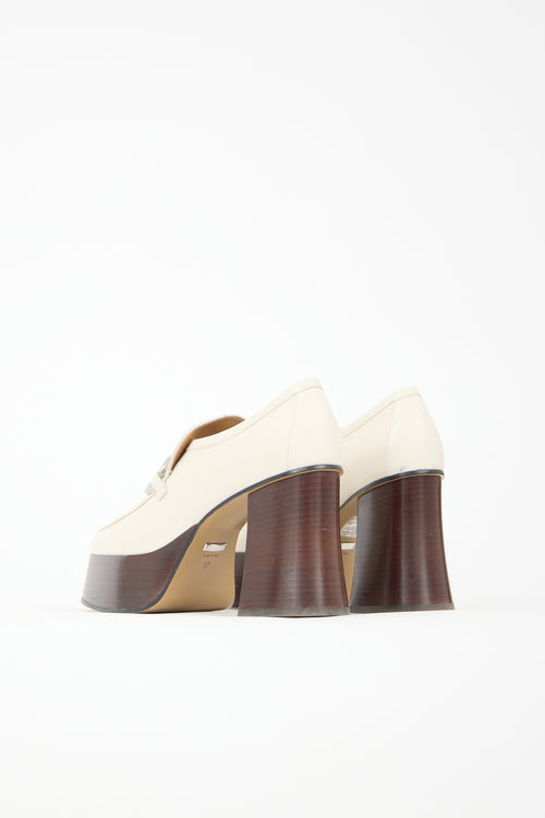 Gucci Leather Platform Loafer